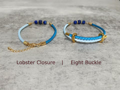 Third Eye Chakra Cord Bracelet