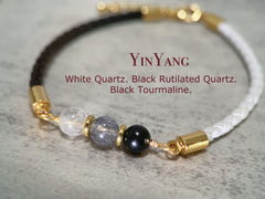YinYang Cord Bracelet